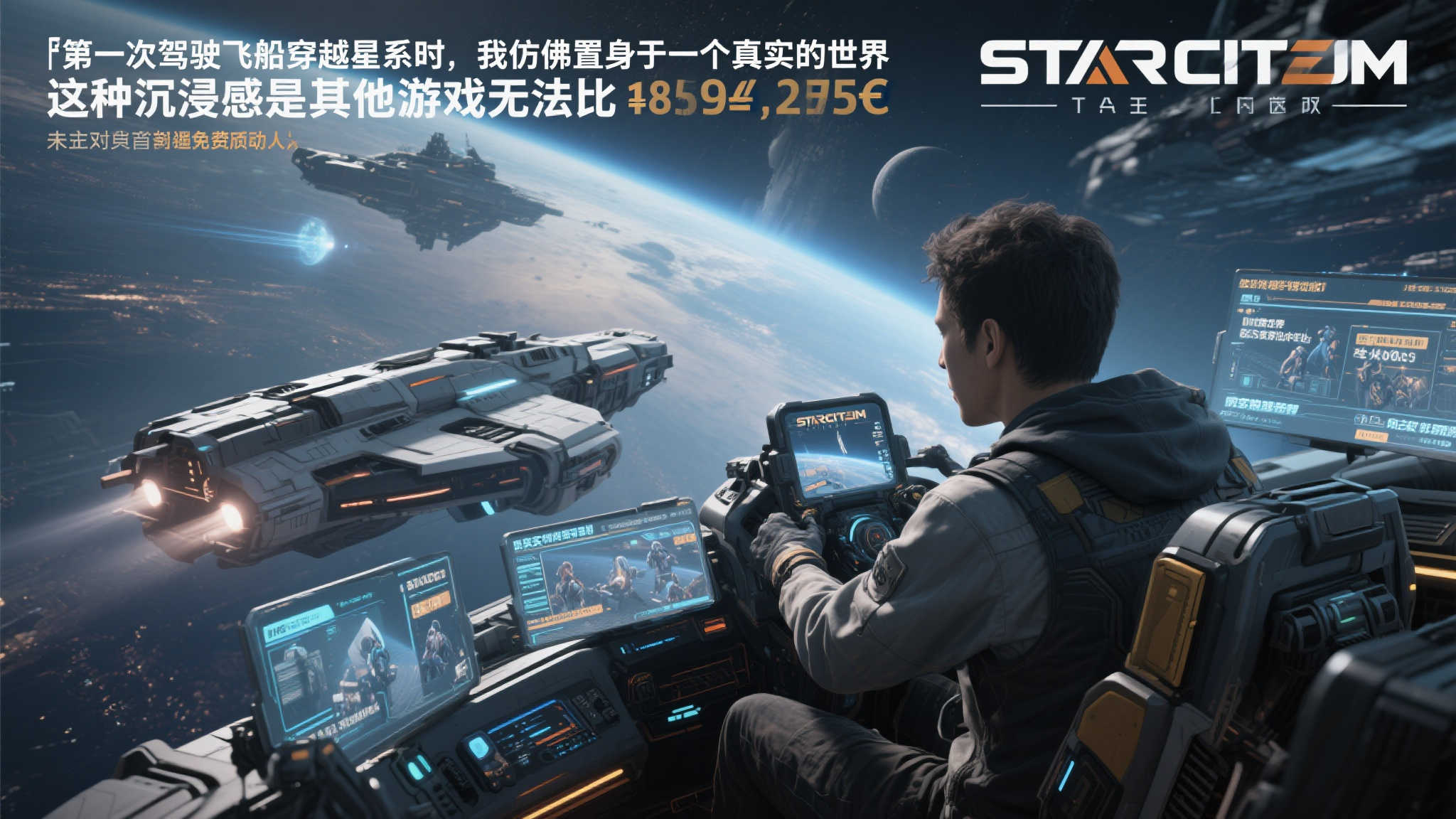 《星际公民》众筹游戏限时免费体验，活动截止5月27日！